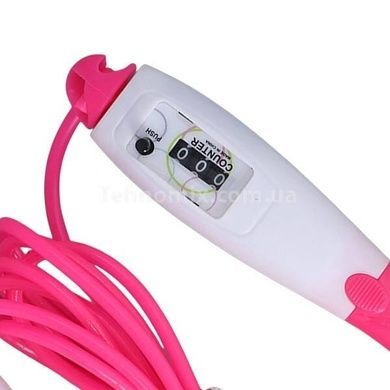Скакалка з лічильником 2,6м X-Treme Рожева
