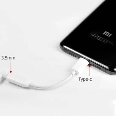 Переходник для наушников с 3,5USB-C на 3,5мм AUX Jack J-002 Белый