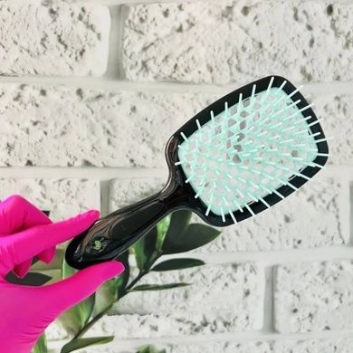 Гребінець для волосся в коробці Comb XL-849 Зелена