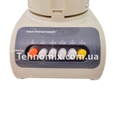 Кухонный блендер кофемолка Premier 3018 350Вт Белый