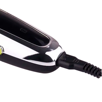 Машинка для стрижки акумуляторна VGR V-018 10 Вт LED Дисплей 4 насадки