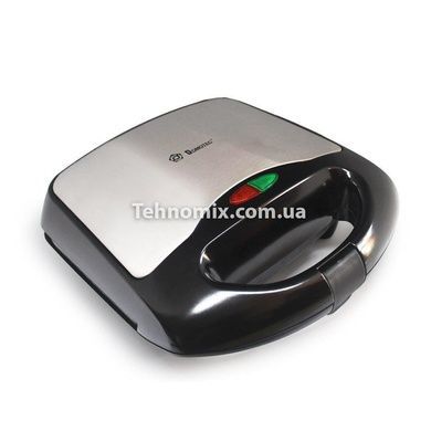 Вафельниця електрична для бельгійських вафель Domotec MS-7705 750 Вт