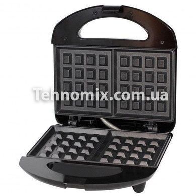 Вафельниця електрична для бельгійських вафель Domotec MS-7705 750 Вт