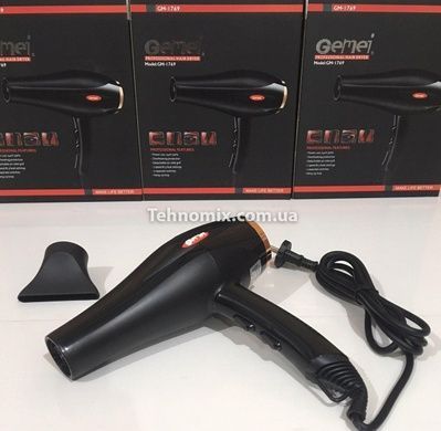 Фен для волос Gemei GM-1769 1800W