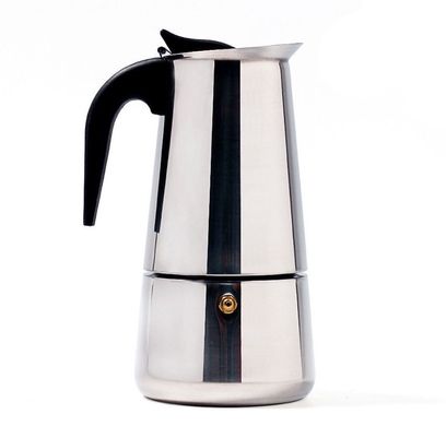 Гейзерна кавоварка з нержавіючої сталі(індукція)- 6 чашок BN-153