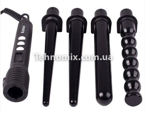 Фен стайлер для волосся Kemei KM-584 6в1 55 Вт