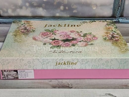 Скатертина Jackline Roses 160х220см Гобелен Бавовна/Поліестер