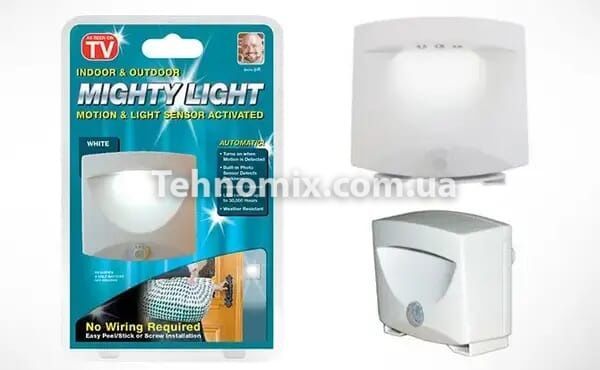 Светильник с датчиком движения LED Mighty Light
