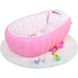 Надувная ванночка Intime Baby Bath Tub розовая