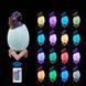 Нічник з підсвічуванням Динозавр в яйці Трицератопс RGB USB Remote Dinosaur light