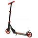 Самокат двухколесный с алюминиевым тормозом R-88505 Best Scooter Черный с красным