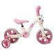 Велосипед детский со страховочными съемными колесами Best Trike JM-1071-9 Светло-розовый