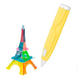 3D ручка для малювання 3D pen 6-1 Жовта