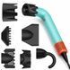 Фен-стайлер для укладання волосся з 6 насадками Beheart Hair Dryer X11PRO Блакитний