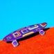 Пенні борд з колесами, що світяться PU Penny Board Picasso Фіолетовий з абстракцією