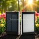 Power Bank із сонячною панеллю та підсвічуванням Solar