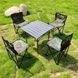 Стол +4 стула раскладные туристические Folding table and chair