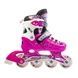 Ролики дитячі розсувні з повним комплектом захисту 29-33 Scale Sports Pink Яскраво-рожеві