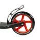 Самокат двухколесный с алюминиевым тормозом R-88505 Best Scooter Черный с красным