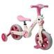 Велосипед детский со страховочными съемными колесами Best Trike JM-1071-9 Светло-розовый
