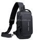 Сумка нагрудна з протиугінним замком з паролем Backpack AND XL1228 Чорна