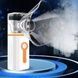 Ингалятор портативный небулайзер для взрослых и детей Mesh Nebulizer Белый с оранжевым