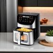 Аерогриль 8л 1700Вт Air Fryer R.5295 Чорний