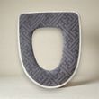 Чехол-сидение на унитаз Toilet seat cover AND 03 Серый