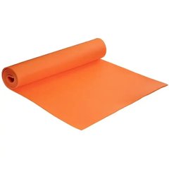Коврик для йоги и фитнеса TK Sport Оранжевый