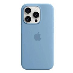 Чохол для смартфона Silicone Full Case AAA MagSafe IC для iPhone 15 Pro Blue