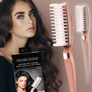 Гребінець для надання об'єму волоссю volum styler for amazing Рожевий