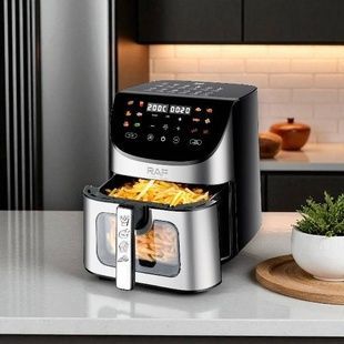 Аэрогриль 8л 1700Вт Air Fryer R.5295 Черный