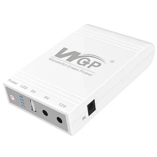 ДБЖ для роутера UPS WGP-103 10400 mAh на 5V 9V 12V Білий