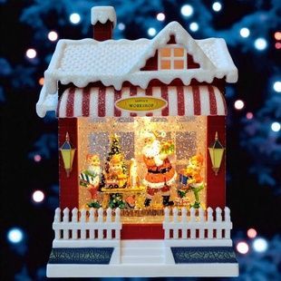 Новорічний нічник Різдвяний магазин XMAS WDL-24058