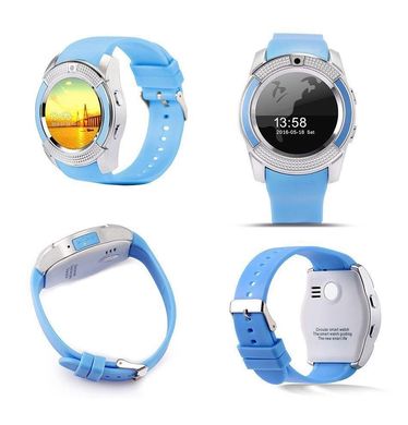 Умные часы Smart Watch V8 blue
