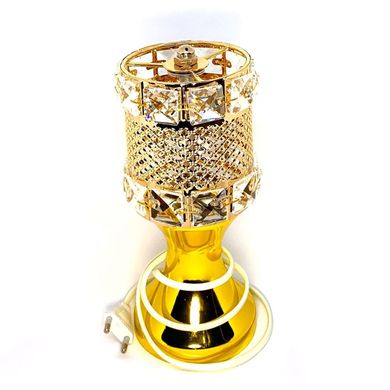 Лампа цилиндр вращающийся RHD-25 с окантовкой Золотой