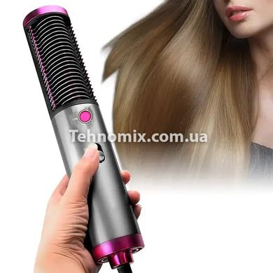 Фен-гребінець Hair Dryer And Styler Straightene XR-8802 2 в 1 800 Вт