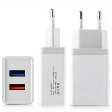 Адаптер Fast Charge 2 USB порту