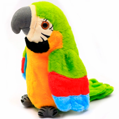 Інтерактивна іграшка Папуга - повторюха Зелений