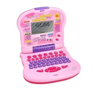 Розвиваючий дитячий комп'ютер Learning Machine Рожевий