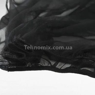 Сетка антимоскитная для детских колясок, люлек, колыбелей, манежей на резинке 130*65см MA594 Черная