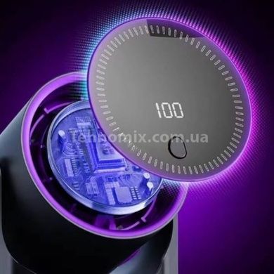 Турбо-вентилятор настольный компактный с дисплеем VEN-1100 Черный