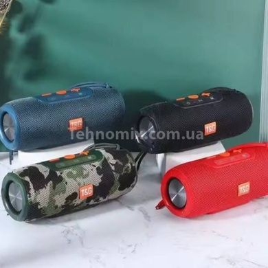 Колонка Bluetooth з функцією speakerphone з радіо TG341 Зелений камуфляж
