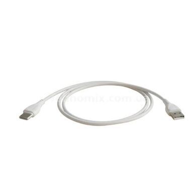 Кабель для заряджання 15W USB BOROFONE BX121 USB-Type-C 3A 1м Білий