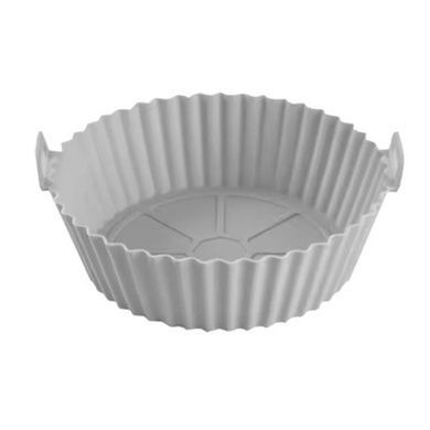 Форма силиконовая для воздушной фритюрницы Food Grade Silica Серая