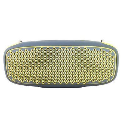 Колонка бездротова Bluetooth HOPESTAR A30 PRO 55W + мікрофон Сіро-жовта