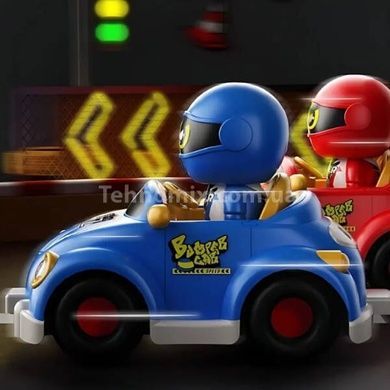 Набір ігровий Машинки на картинзі, що стикаються + 2 пульта Dodgem YJ-143-1 Червона/Синя