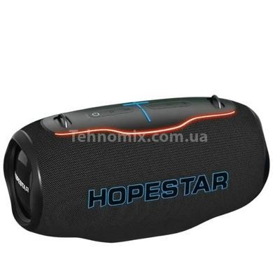 Колонка з мікрофоном акумуляторна 24000 mAh 186х404мм Hopestar H86 180W Чорна