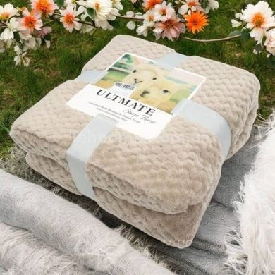 Плед-покрывало Blanket 150*200 Молочный