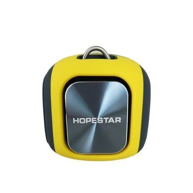 Колонка бездротова Bluetooth HOPESTAR A30 PRO 55W + мікрофон Сіро-жовта